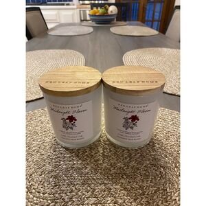 Red Leaf Home Midnight Bloom Coconut Wax Blend Scented Candles Set of 2